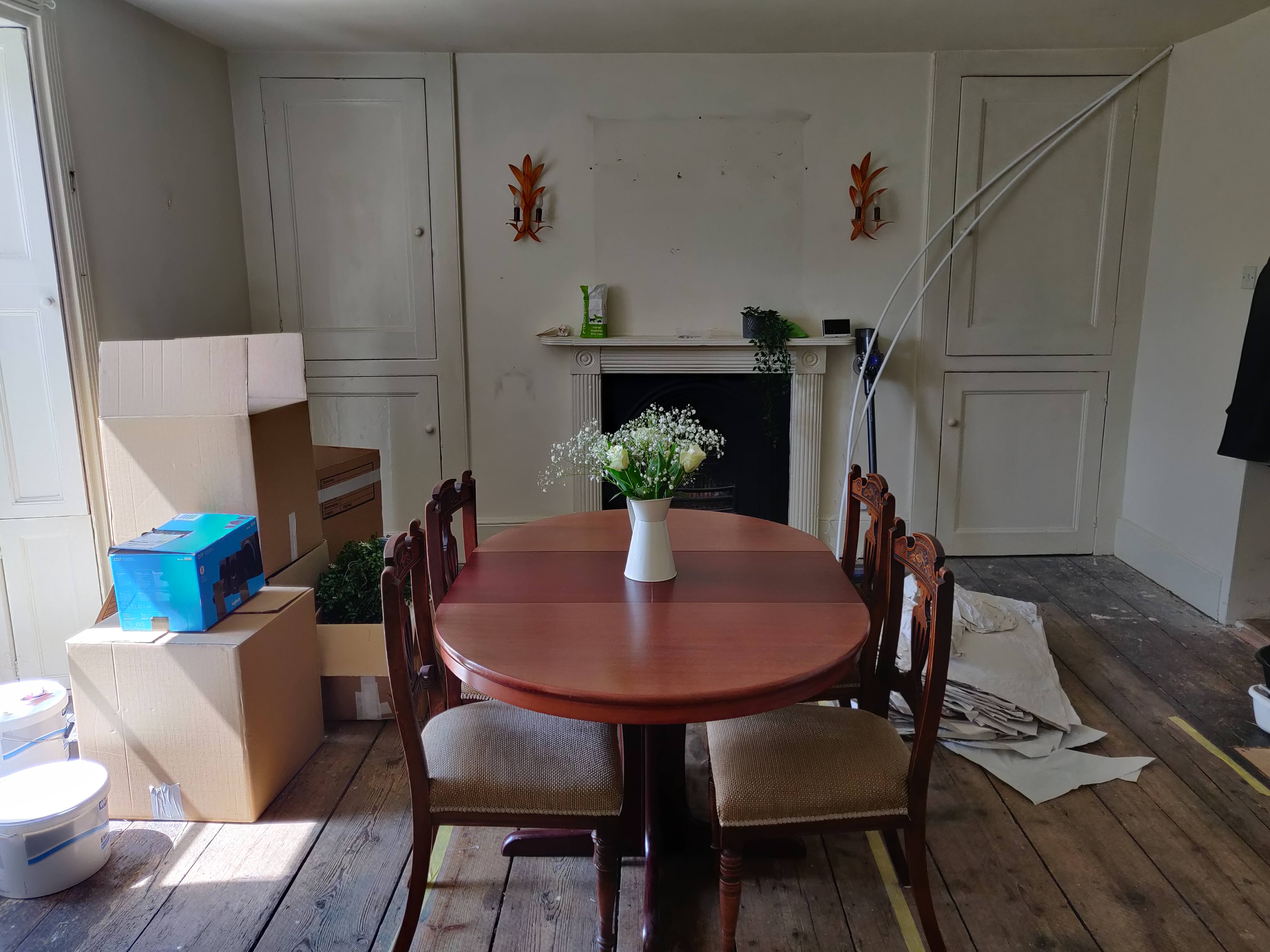 Dining room looking like a dining room