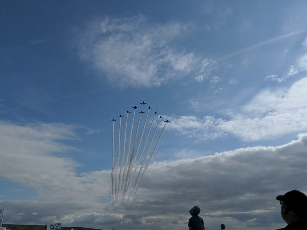 The Red Arrows at Abingdon Air Show
