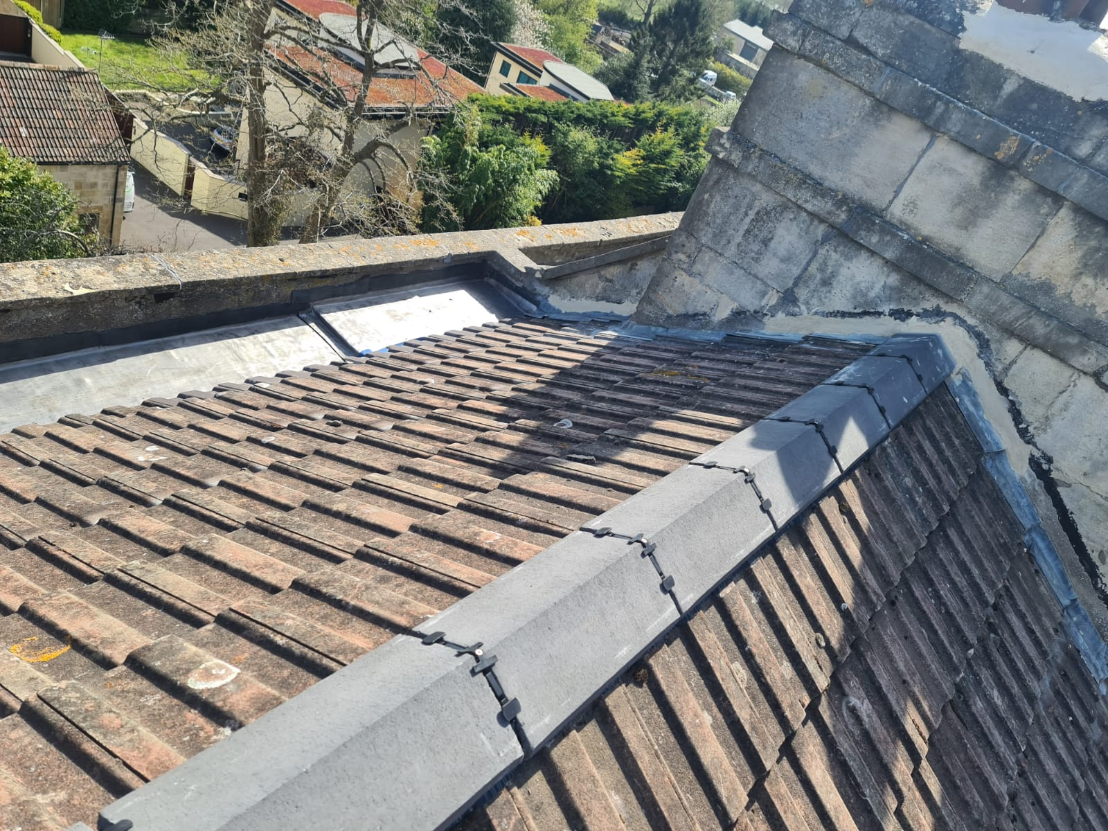 New ridge tiles
